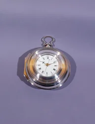 Marine watch, in silver pair-case, by John Harrison and Son