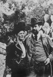 Max Weber and his wife, c. 1900