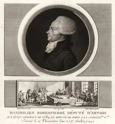 Maximilien Robespierre, Deputy of Artois, executed 1794