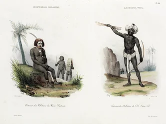 Men from New Ireland and Fiji