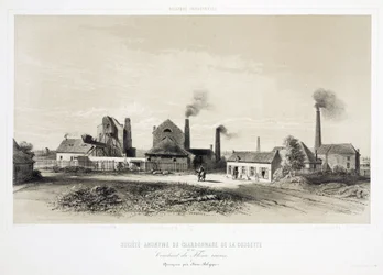 Mining, Coal De la Cossette Coalmining Company, Belgium