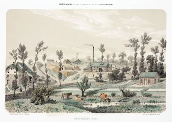 Mining, Metal Ores Zinc Mine, Rabotraedt, Prussia