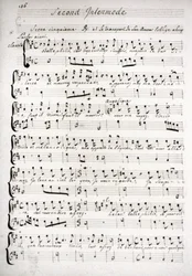 Music score of The Imaginary Invalid