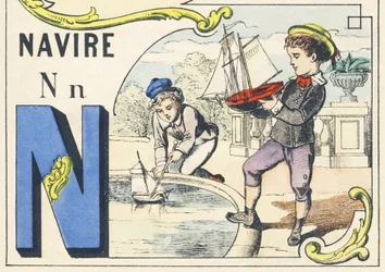 N: Ship - Games Alphabet
