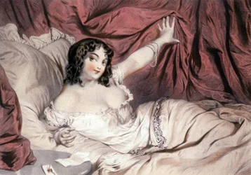 Naked Woman on Bed