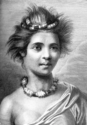 Native woman from the Sandwich islands