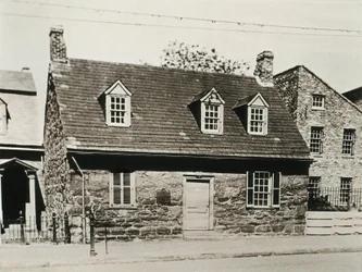 Old Stone House (1737) the oldest house in Richmond (United States) transformed today into a museum dedicated to Edgar Allan Poe
