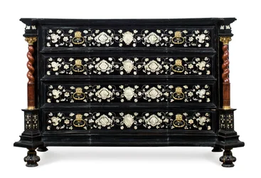 One of a Pair of North Italian Commodes, Probably Venice