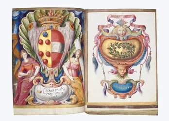 Pages from the Album Amicorum of Philipp Hainhofer, 1596-1633