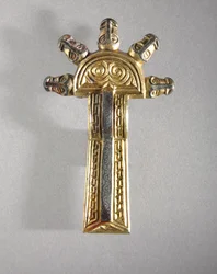 Pair of Fibulae, Alemannic, 500s-600s