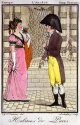 Paris inhabitants in 1806
