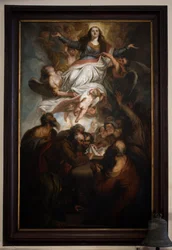 Parish Church (Saint Julien). Interior. Assumption by Lambert Joseph Mathieu, 1838