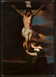 Parish Church (Parochiekerk Onze-Lieve-Vrouw). Interior. Painting. Calvary.