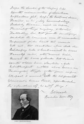 Poem written by Disraeli as a young man