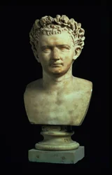 Portrait bust of Emperor Nero (37-68), after 75 AD