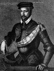 Portrait of Gaspard de Coligny, French nobleman, admiral, and Huguenot leader