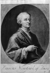 Portrait of Isaac Newton
