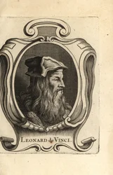 Portrait of Leonardo da Vinci, Italian Renaissance Artist