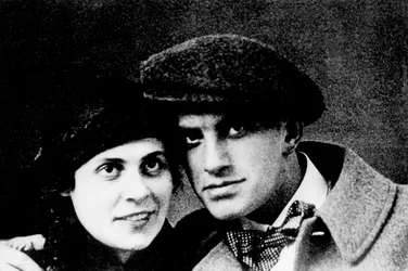 Portrait of Lili Brik and Vladimir Maiakovsky, ca. 1915