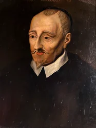 Portrait of Ronsard. Saint-Cosme Priory, Touraine