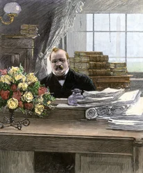 Portrait of Stephen Grover Cleveland, President of the United States