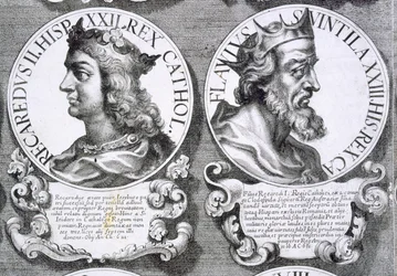 Portraits of Reccared II and Suintila