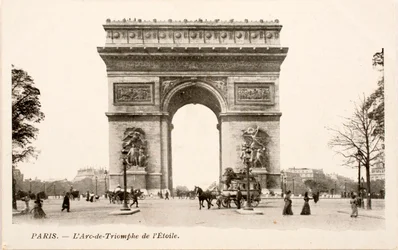 Postcard/Arc de Triomphe de l