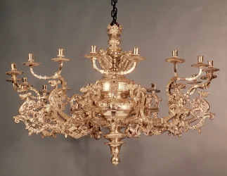 Queen Anne chandelier, c.1704