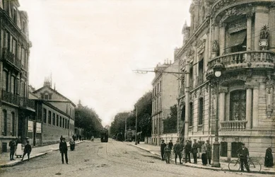 Reims: Lundy Boulevard, Ceres Esplanade at the beginning of the twentieth century