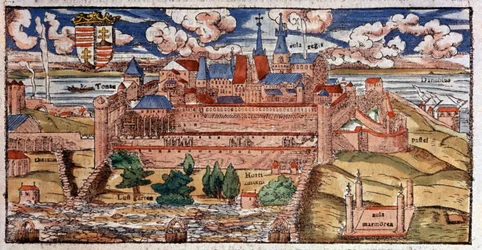 Reinforced Buda (Hungary), c. 1550