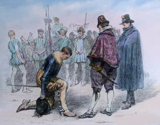 Rendering homage to Swedish king Gustav Adolf