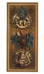 Rococo Wall Panels in the Louvre, Paris