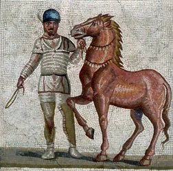 Roman charioteer, c.2nd-3rd century AD