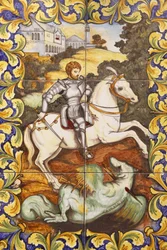 Saint George slaying the dragon, Malta
