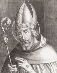 Saint Augustine of Hippo (engraving)