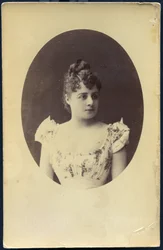 Studio Portrait of a Young Girl, Mademoiselle Derigny, Saint Petersburg