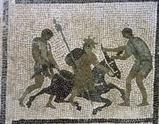 Silenus on a Donkey (detail)