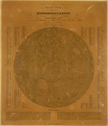 Small Map of the Moon, Berlin, Germany