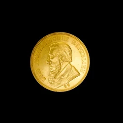 South African Pond Coin (obverse) with Paul Kruger Head