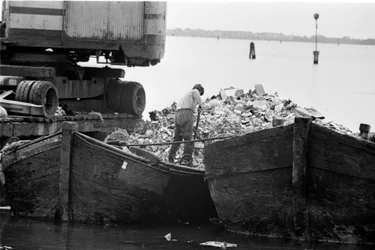 The Sacca San Biagio in Giudecca (Venice): Island of the Lagoon Where the Landfills of Venice Are Accumulated, Inhabitants - 1965