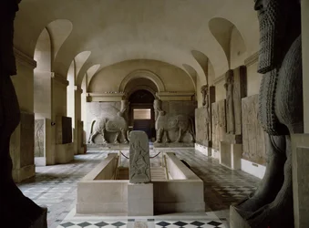 The Assyrian Room at the Louvre in Paris