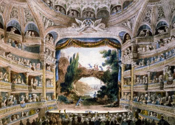 The Comedie Francaise Theatre in the Late 18th Century