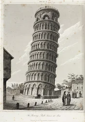 The Leaning Bell-Tower, at Pisa