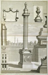 The Monument Designed by Christopher Wren