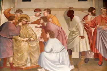 The Scrovegni Chapel. Fresco by Giotto