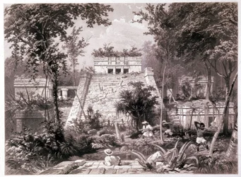 The Castillo: Ruins of the Maya Castle in Tulum, Yucatan, Mexico