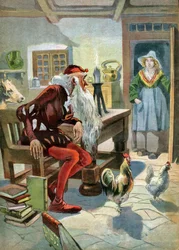The House in the Forest (Illustration, ca. 1910)