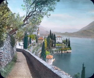 The Municipality of Varenna on Lake Como in Northern Italy