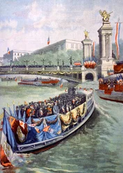 The Official Flotilla at the Inauguration of the Paris Exhibition
