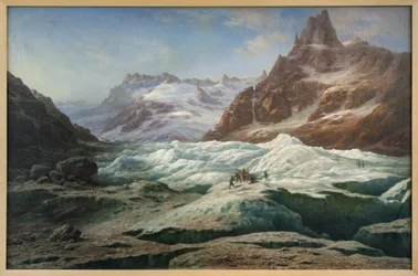 The Sea of Ice (view of the Alps by Claude Hugard de la Tour)